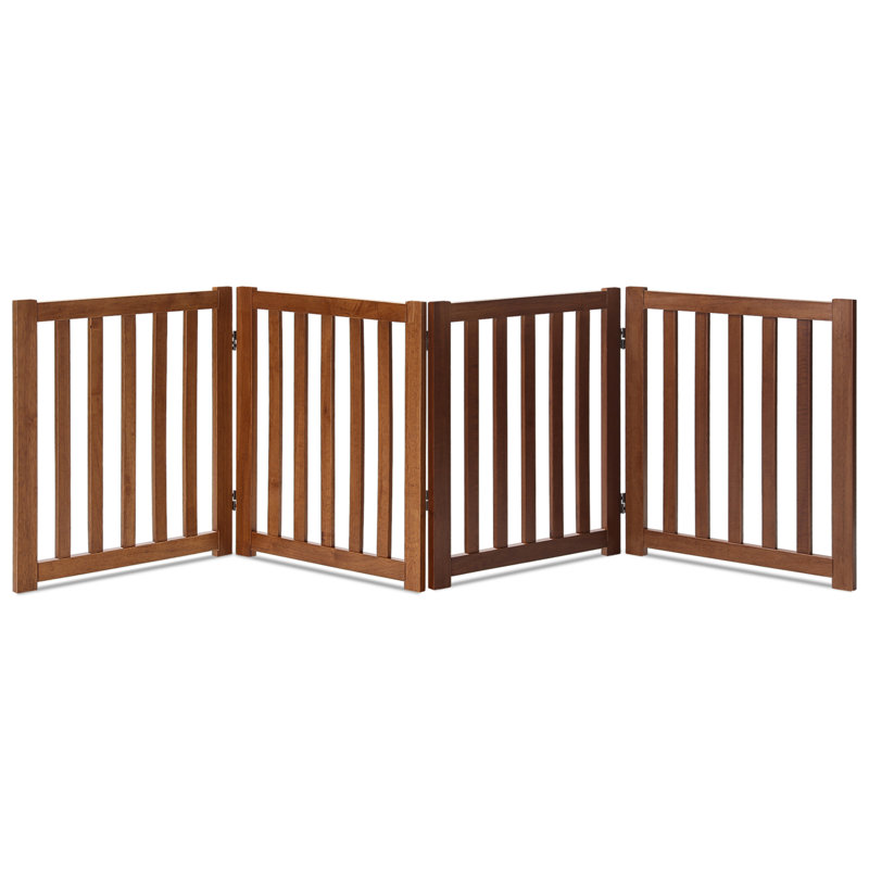 Wayfair Wooden Free Standing Pet Gate