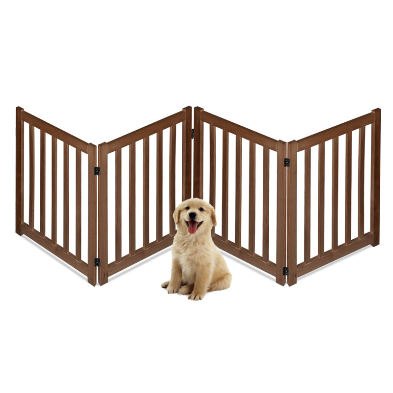Wayfair Wooden Free Standing Pet Gate