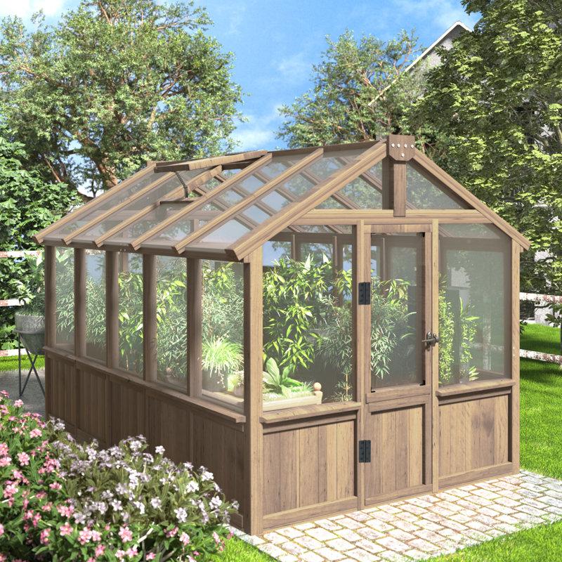 Wayfair Wooden Polycarbonate Greenhouse