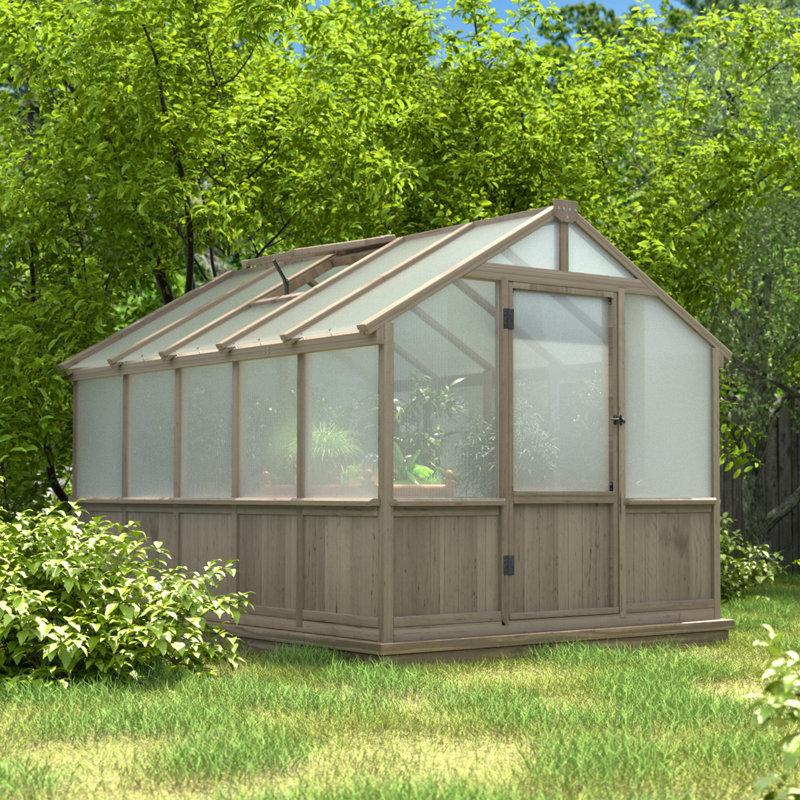 Wayfair Wooden Polycarbonate Greenhouse