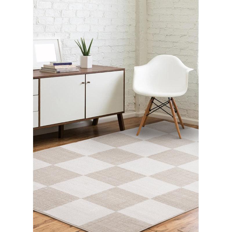 Wayfair Wum Collection Cream/Beige Area Rug