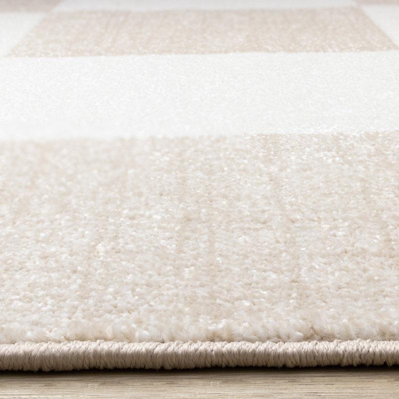 Wayfair Wum Collection Cream/Beige Area Rug