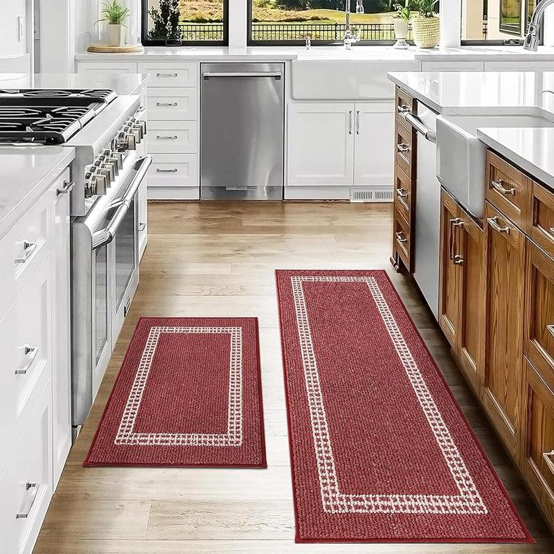 Wayfair Xamiera Washable Kitchen Mat (Set Of 2)