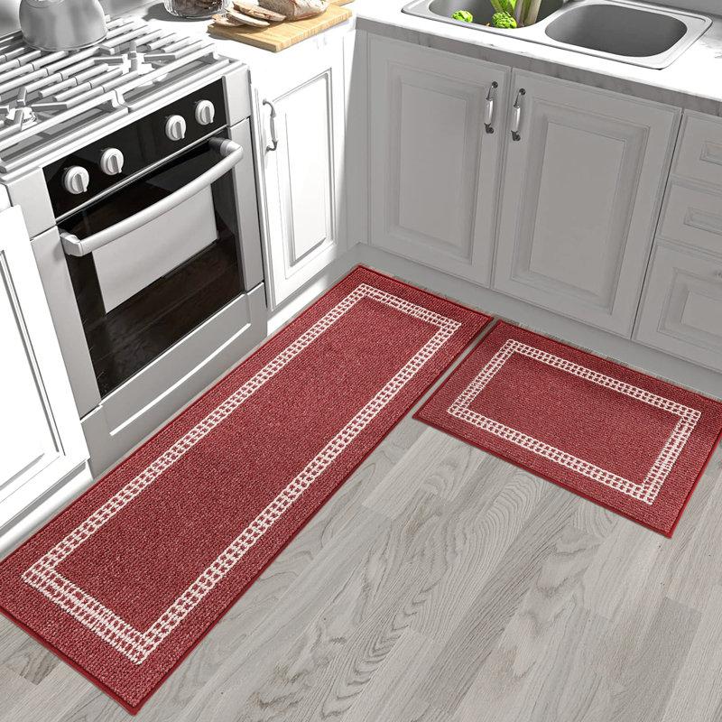 Wayfair Xamiera Washable Kitchen Mat (Set Of 2)