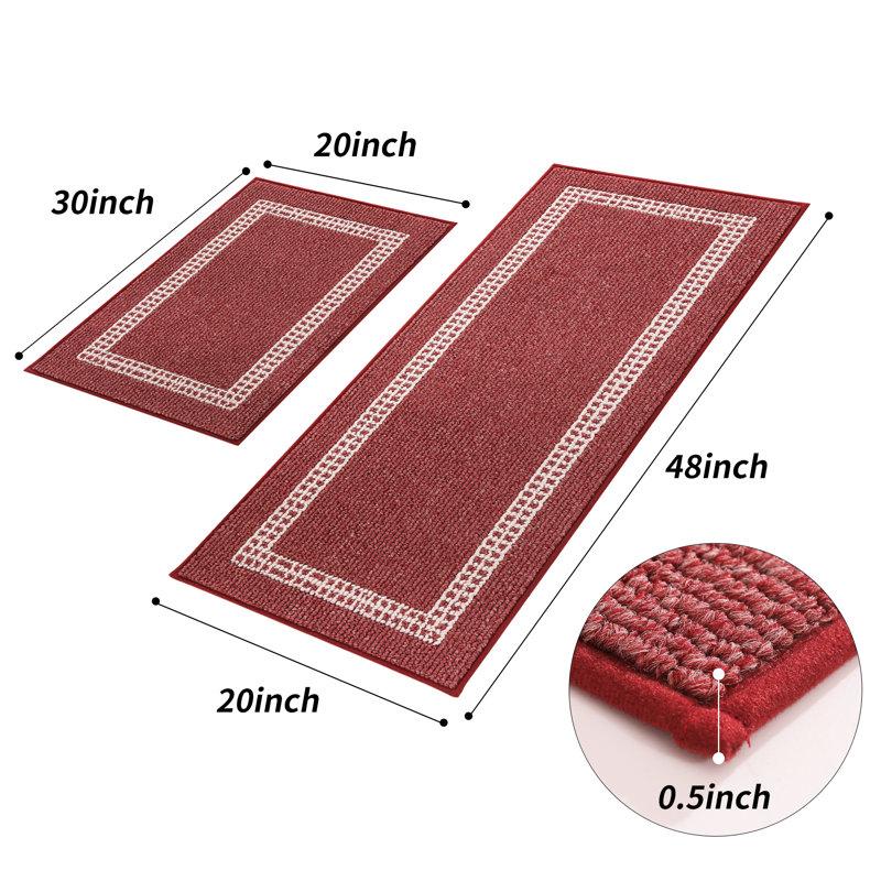 Wayfair Xamiera Washable Kitchen Mat (Set Of 2)