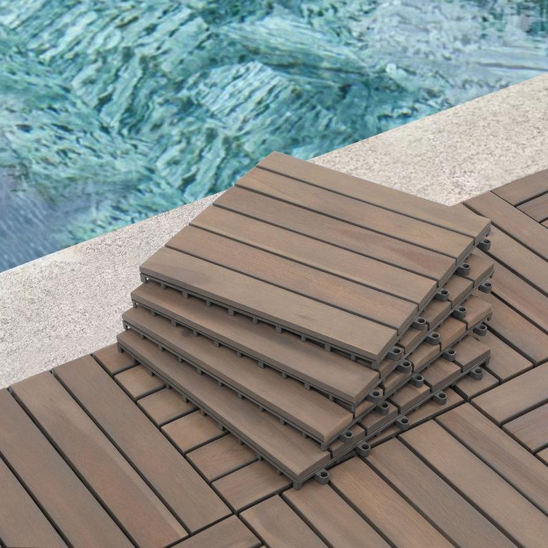 Wayfair Zariah Wood Deck Tile