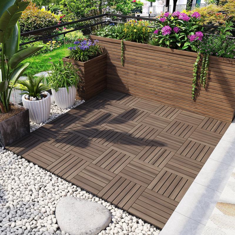 Wayfair Zariah Wood Deck Tile