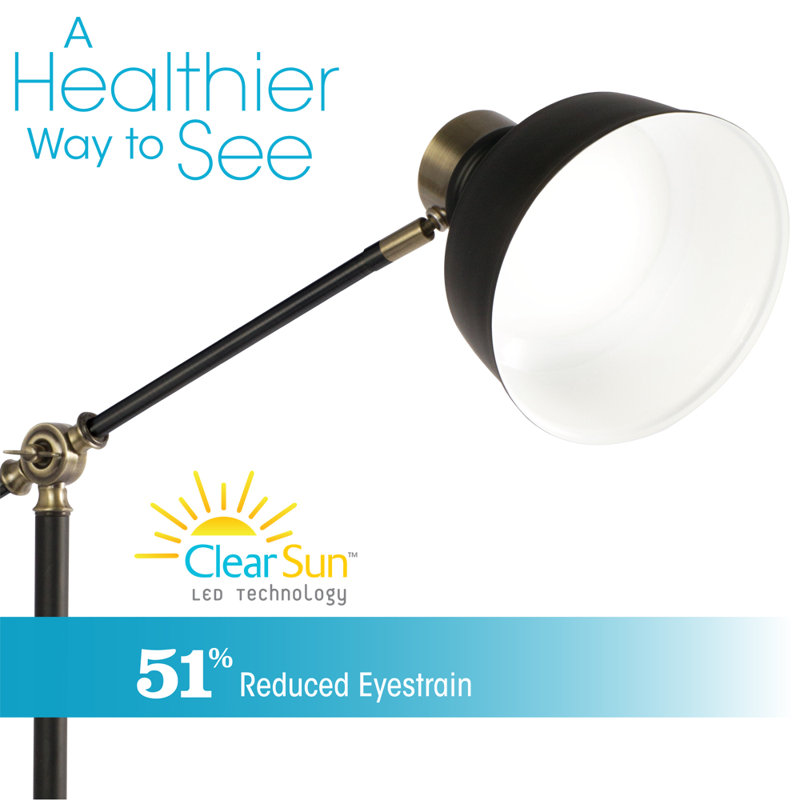 Wayfair Wellness OttLite Balance LED Desk Lamp With USB Port - Modern Adjustable Desk Light