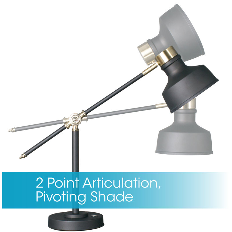 Wayfair Wellness OttLite Balance LED Desk Lamp With USB Port - Modern Adjustable Desk Light