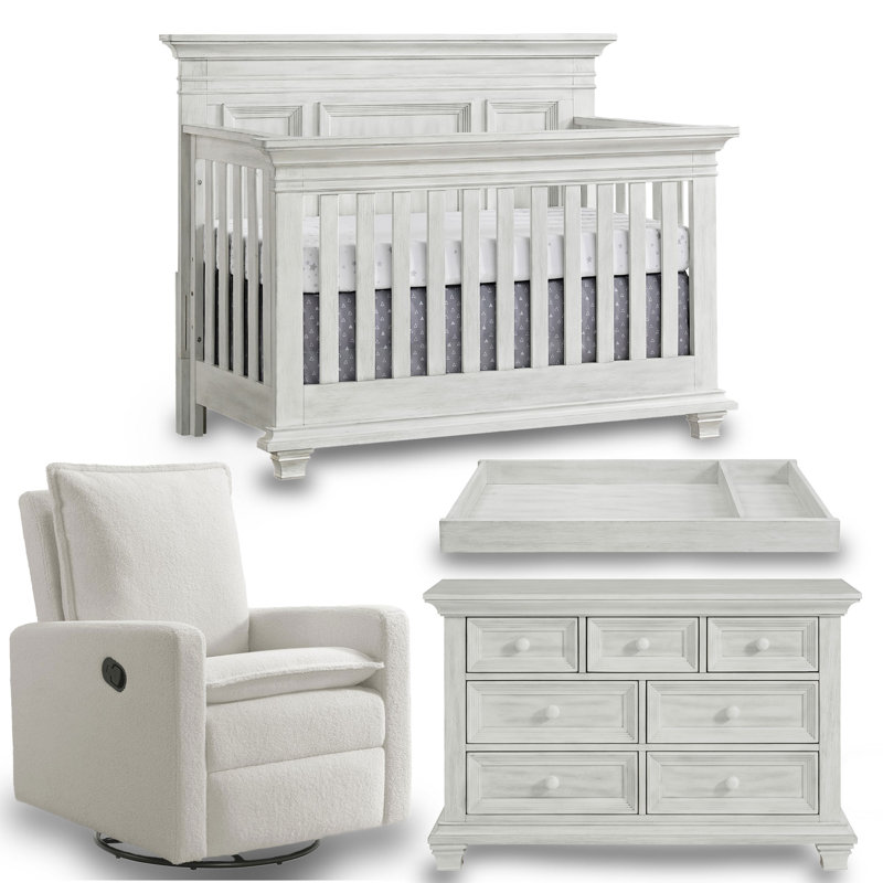 Wayfair Weston Convertible 4 Piece Nursery Furniture Set
