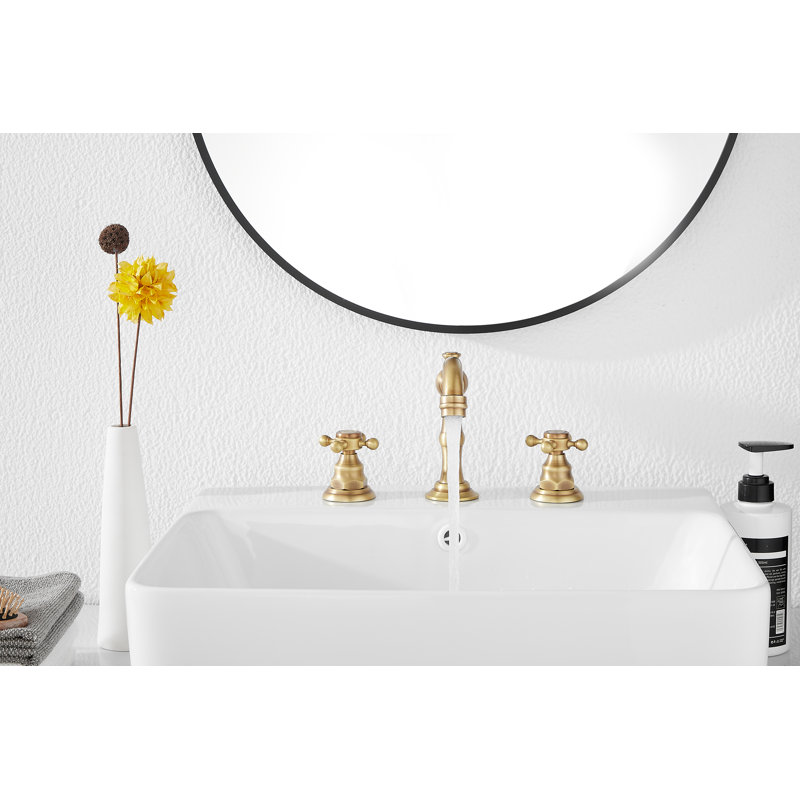 Wayfair Widespread 2-handle Bathroom Faucet With Drain Assembly ‎P-16389-ati