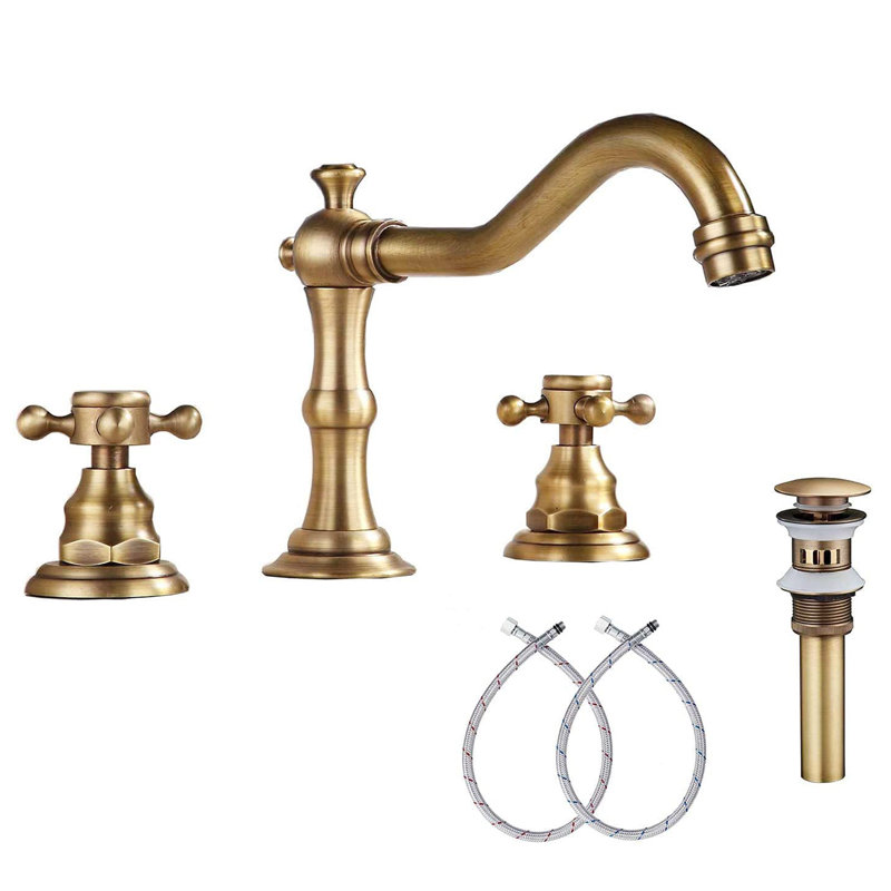 Wayfair Widespread 2-handle Bathroom Faucet With Drain Assembly ‎P-16389-ati