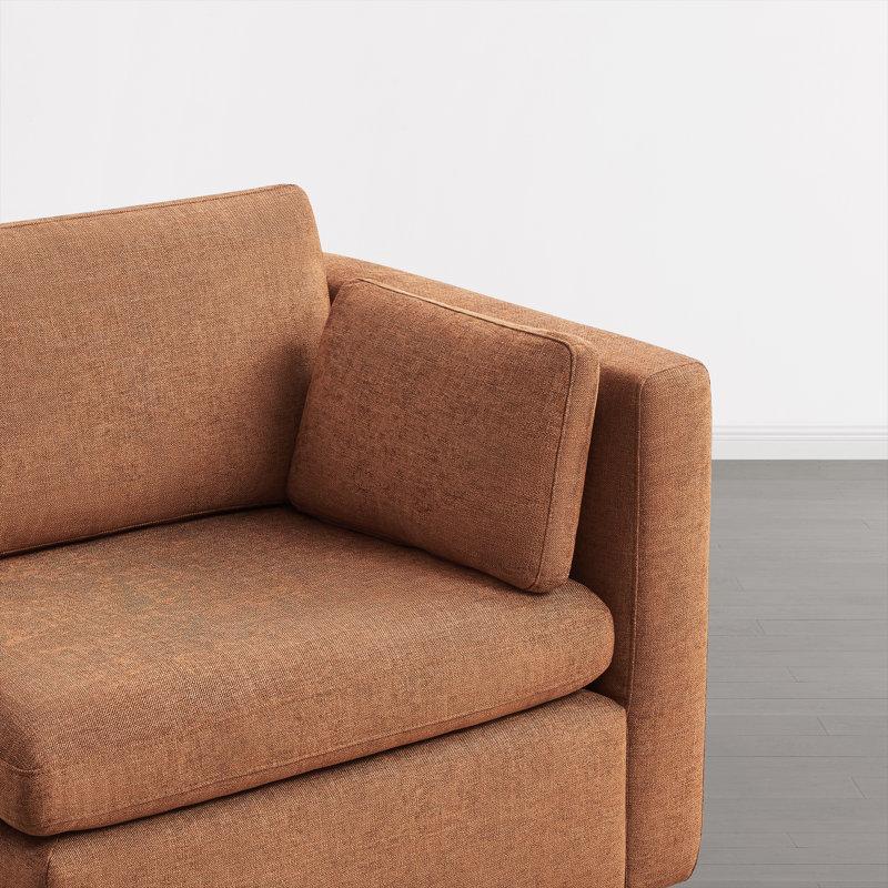 Wayfair Winfree 5-Piece Upholstered Corner Sectional