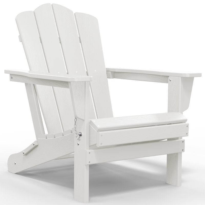 Wayfair Wolak High Density Polyethylene Folding Adirondack Chair
