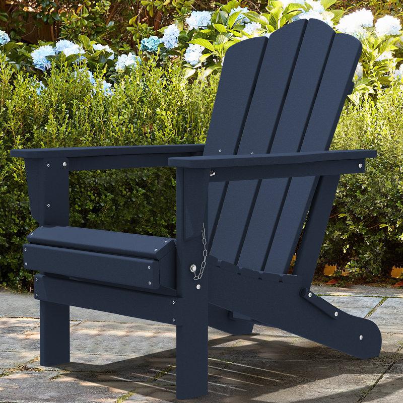 Wayfair Wolak High Density Polyethylene Folding Adirondack Chair