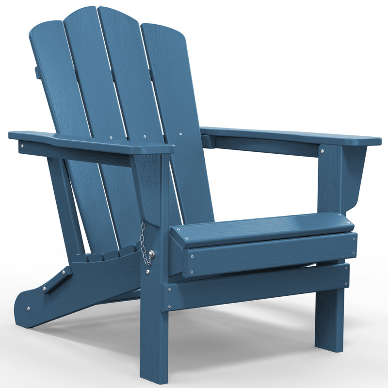 Wayfair Wolak High Density Polyethylene Folding Adirondack Chair