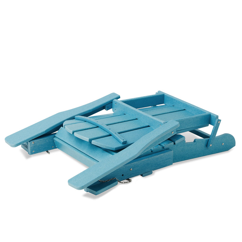 Wayfair Wolak High Density Polyethylene Folding Adirondack Chair