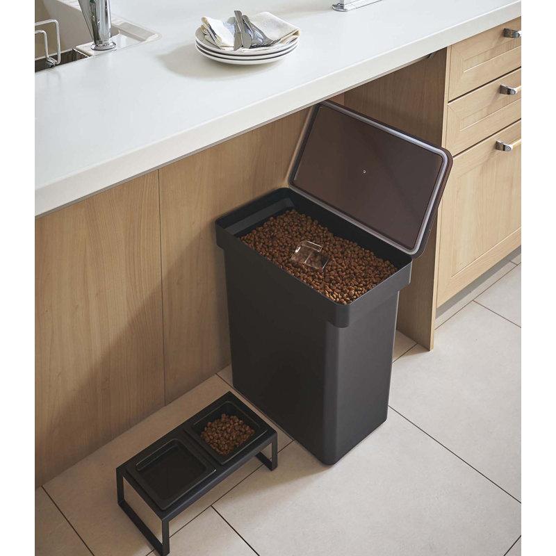Wayfair Yamazaki Home Airtight Pet Food Extra Large Storage Container With Transparent Lid 6.6 Gallons