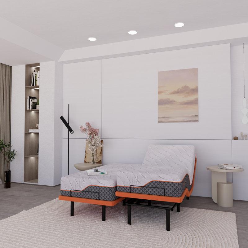 Wayfair Zero Gravity Adjustable Bed With 14" Hybrid Mattress E3000 Series