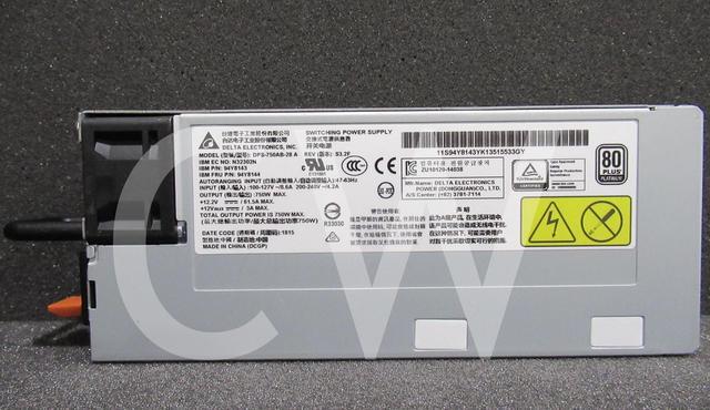 00FK932 94Y8143 94Y8144 IBM System X 750W HE Platinum AC Power Supply