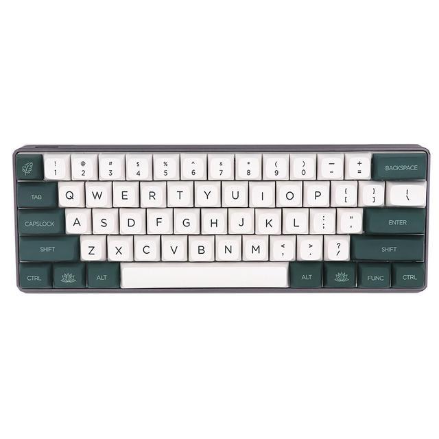 147 Keys Botanical Garden PBT Keycap Set XDA Profile Five-sided Sublimation Custom Keycaps For Mechanical Keyboards