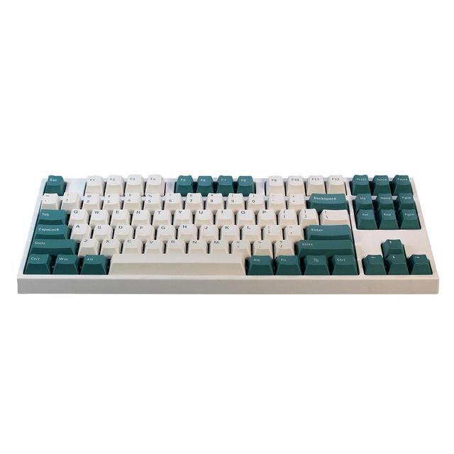 147 Keys Emerald Keycap Set Cherry Profile PBT Two Color Molding Keycaps For Mechanical Keyboards