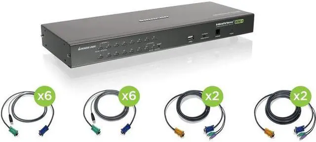 16 Port Kvm Switch By Iogear - Gcs1716Kittaa