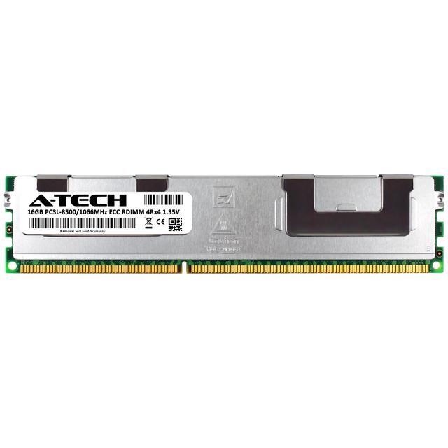 16GB RAM Replacement For Hynix HMT42GR7AMR4A-G7 HMT42GR7BMR4A-G7 HMT42GR7CMR4A-G7 DDR3 1066MHz PC3L-8500 ECC RDIMM 4Rx4 Server Memory