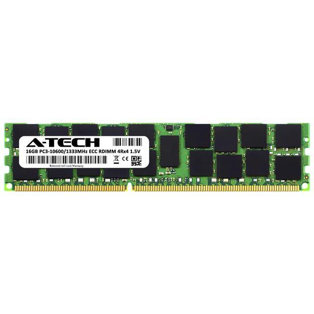 16GB RAM Replacement For Samsung M393B2K70CM0-CH9 M393B2K70DM0-CH9 DDR3 1333MHz PC3-10600 ECC RDIMM 4Rx4 Server Memory