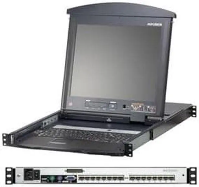 17" 16-Port Cat5 LCD KVM