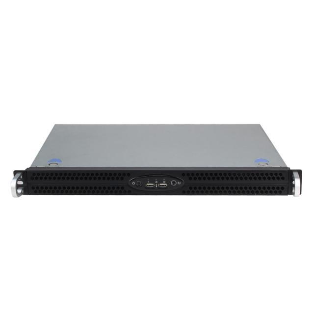 19 Inch Rack-mounted Server Chassis TOP1U300 1U Short Computer Case Support MINI-ITX Motherboard 300MM Depth 1.0MM SGCC