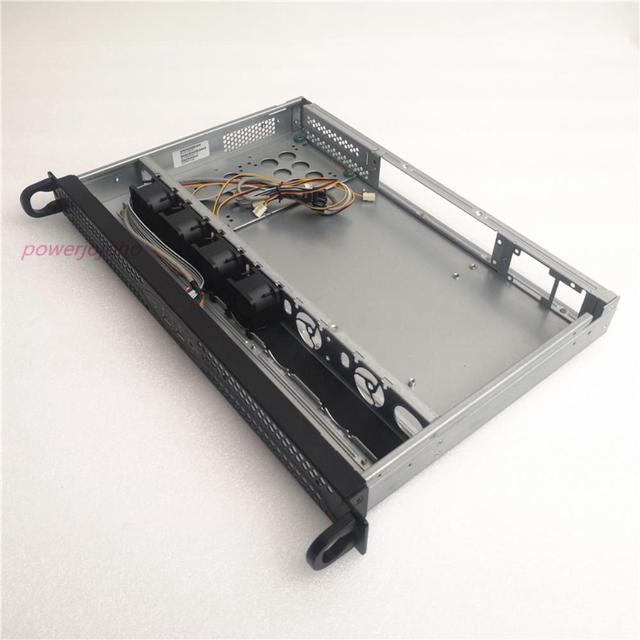 19 Inch Rack-mounted Server Chassis TOP1U300 1U Short Computer Case Support MINI-ITX Motherboard 300MM Depth 1.0MM SGCC