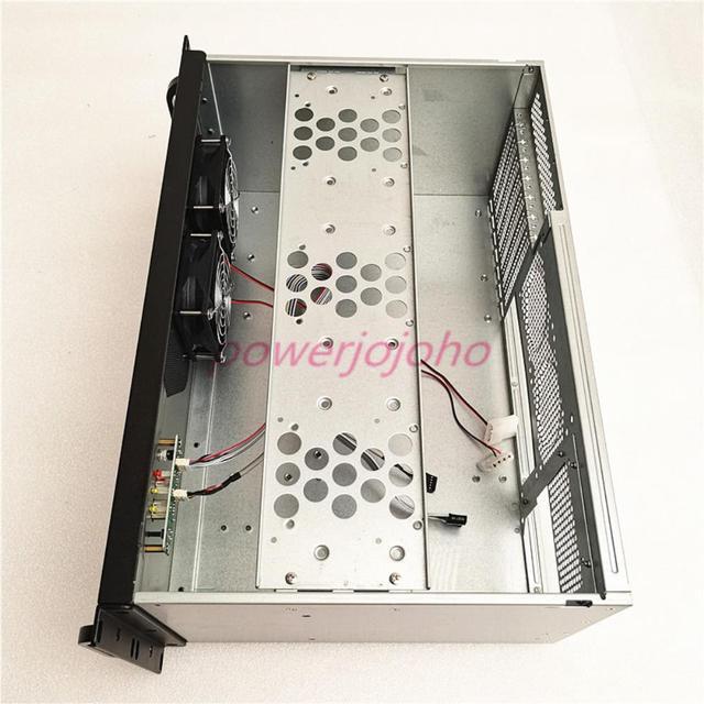 19 Inches Rack-mount Server Chassis TP4U300 4U Industrial Computer Case Support ATX Motherboard 300MM Depth