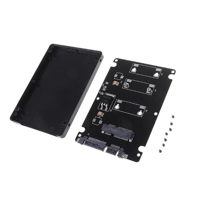 1PC 7MM Thickness Mini PCI-E MSATA SSD To 2.5" SATA Hard Disk Converter Adapter