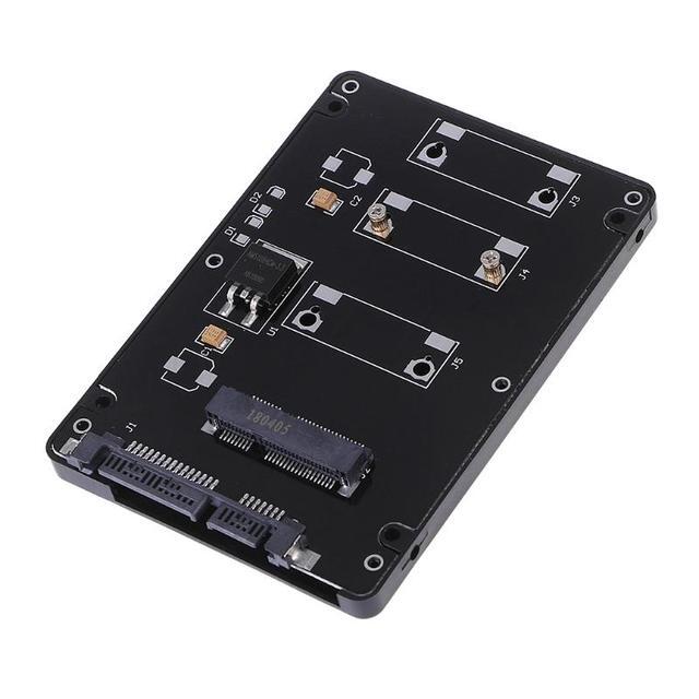 1PC 7MM Thickness Mini PCI-E MSATA SSD To 2.5" SATA Hard Disk Converter Adapter