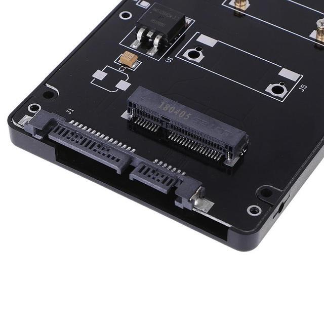 1PC 7MM Thickness Mini PCI-E MSATA SSD To 2.5" SATA Hard Disk Converter Adapter