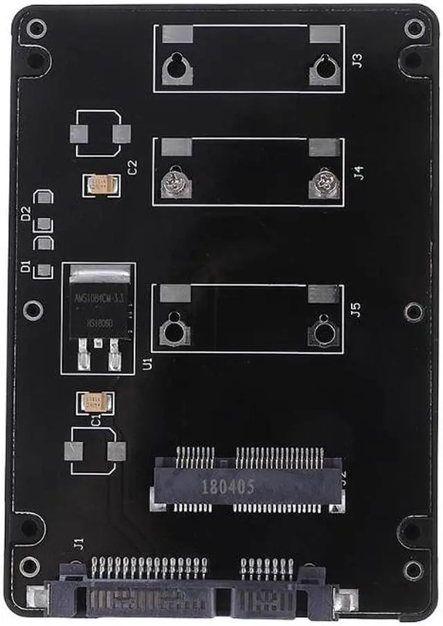 1PC 7MM Thickness Mini PCI-E mSATA SSD to 2.5" SATA Hard Disk Converter Adapter