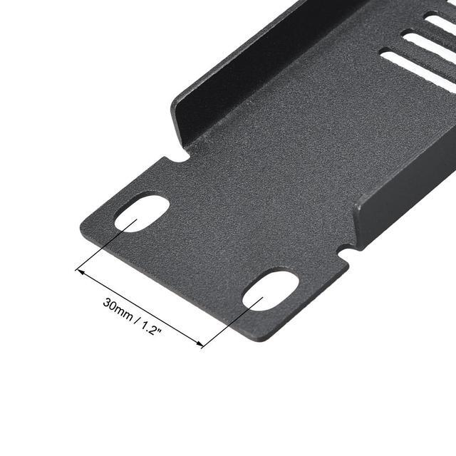 1U Blank Rack Mount Panel Spacer With Venting For 19-Inch Server Network Rack Enclosure Or Cabinet