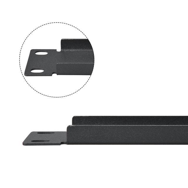 1U Blank Rack Mount Panel Spacer With Venting For 19-Inch Server Network Rack Enclosure Or Cabinet