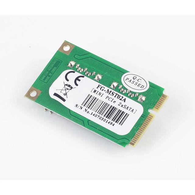 2 Ports SATA 6G Mini PCI Express Controller Card Mini PCI-Express SATA 3.0 Controller Card (2x SATA 6G Chipset For ASMedia)