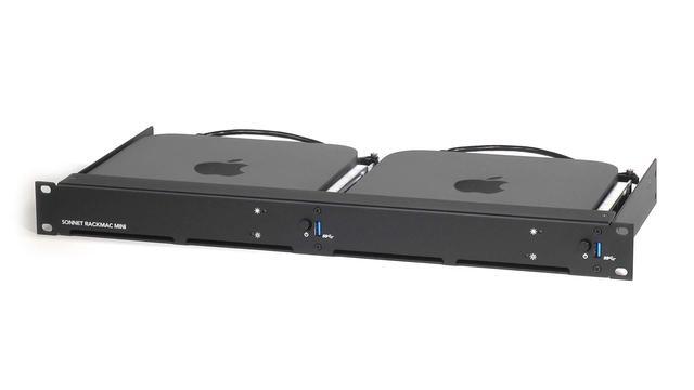 2018 RackMac Mini - 1U Rack Kit For 2 Mac Minis (RACK-MIN-2XA)