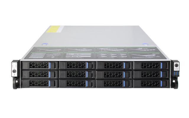 2U Hot Swappable 12 Hard Disk 6Gb Sas Backplane Storage Server Empty Chassis