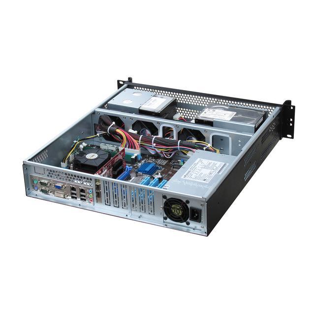 2U Server Chassis / 12 "× 10.5" And Below Motherboards Can Be Installed / Application Storage Security Internet Of Things And Various Application Servers