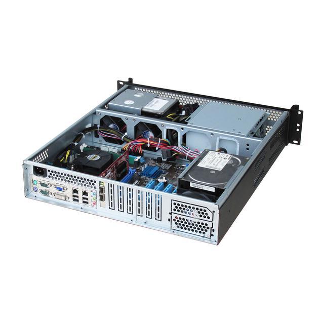 2U Server Chassis / 12 "× 10.5" And Below Motherboards Can Be Installed / Application Storage Security Internet Of Things And Various Application Servers