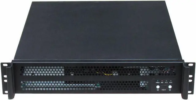 2U server chassis / 12 "× 10.5" and below motherboards can be installed / Application storage security Internet of Things and various application servers