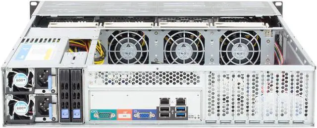 2U storage server 12GB/SAS backplane 8-bay hot swappable empty chassis
