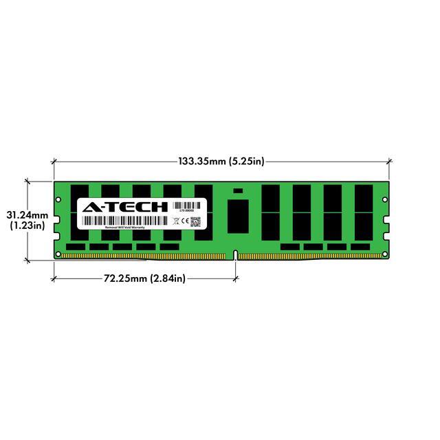 32GB RAM Replacement For Hynix HMA84GL7AFR4N-UH HMA84GL7MFR4N-UH DDR4 2400MHz PC4-19200 ECC LRDIMM 2Rx4 Server Memory