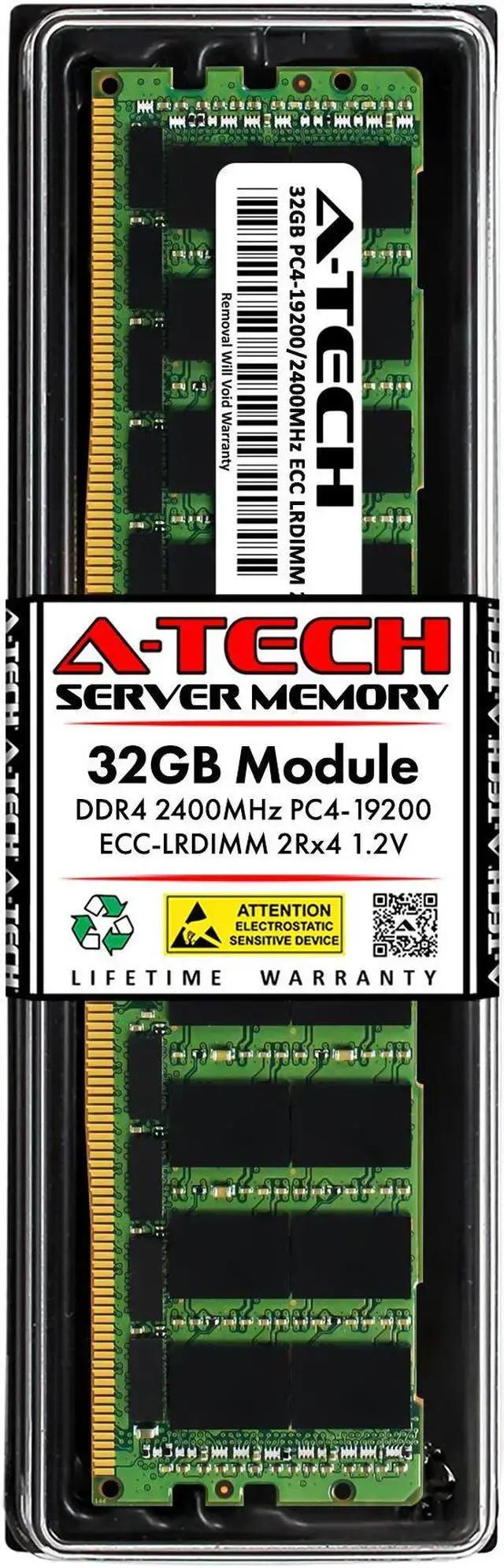 32GB RAM Replacement for Hynix HMA84GL7AFR4N-UH HMA84GL7MFR4N-UH DDR4 2400MHz PC4-19200 ECC LRDIMM 2Rx4 Server Memory