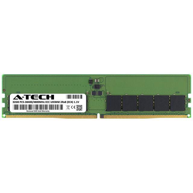 32GB RAM Replacement For Micron MTC20C2085S1EC48BA1 DDR5 4800MHz PC5-38400 ECC UDIMM 2Rx8 Server Memory