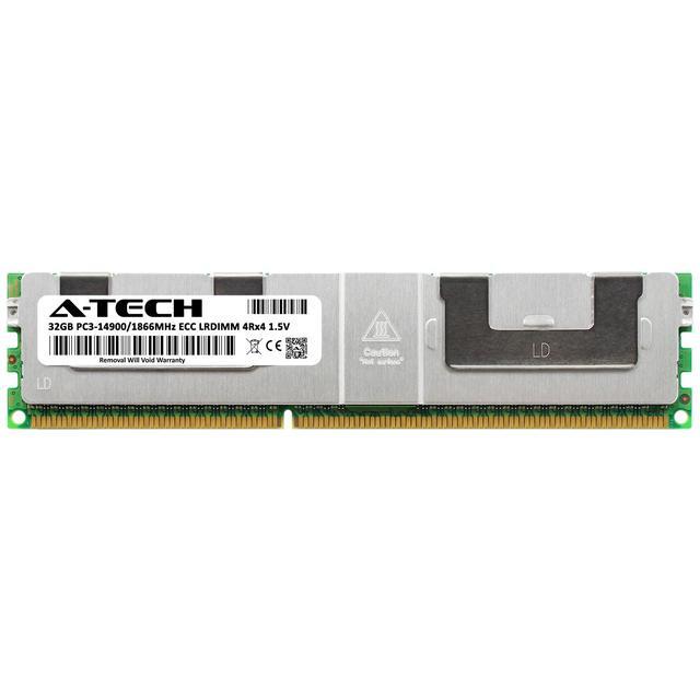 32GB RAM Replacement For Samsung M386B4G70BM0-CMA3 M386B4G70DM0-CMA3 M386B4G70DM0-CMA4 DDR3 1866MHz PC3-14900 ECC LRDIMM 4Rx4 Server Memory